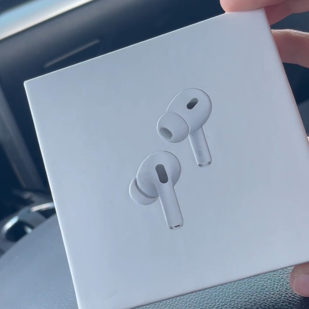 Apple AirPods Pro Wireless Earbuds brand new unopened ( I used stock photos)